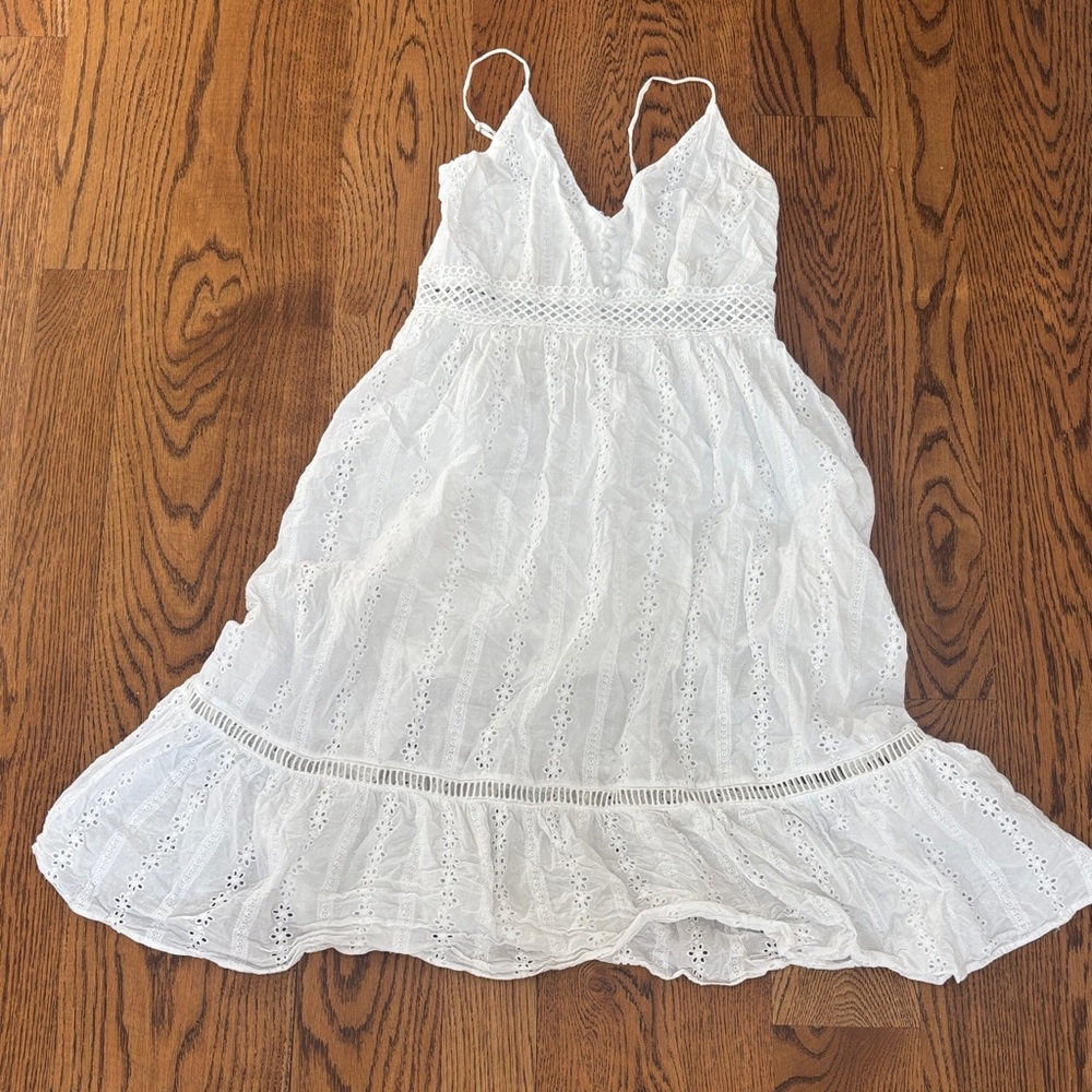 Pinkblush White Smocked Top with Elastic Detail- Maternity
